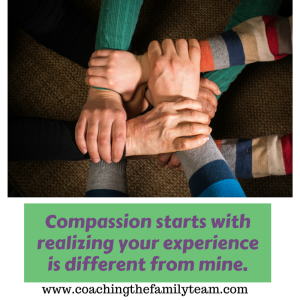 Compassion starts with (1)