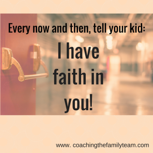 Have a little faith in kids!